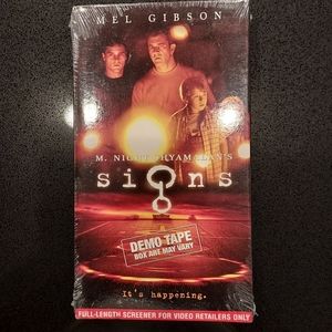 SIGNS FULL LENGH PROMO TAPE VHS